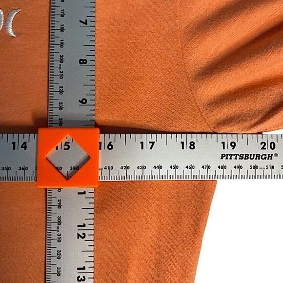 Hurley Men’s Size Medium Golf Polo Orange Classiccore Basic Classic - Picture 5 of 6